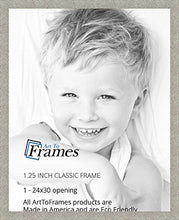 Load image into Gallery viewer, ArtToFrames 24x30 inch Classic Silver Picture Frame, WOM0066-76808-YSLV-24x30
