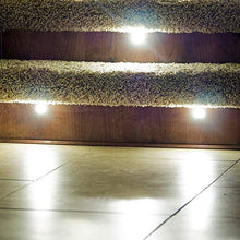 Load image into Gallery viewer, DEKOR LED Recessed Stair Lights Step Lighting for Indoor Outdoor Use (Dark Copper Vein, Indoor Light Kit)
