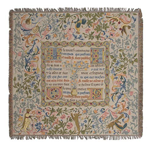 Fairy Tale I European Throw - 58 in. x 58 in. Cotton by Charlotte Home Furnishings