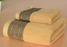 Load image into Gallery viewer, Bath Towels Top Estore Cotton Absorbent Shower Towel (Brown)
