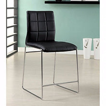 Load image into Gallery viewer, Benzara Kona II Contemporary Counter Height Chair, NA, Black Finish

