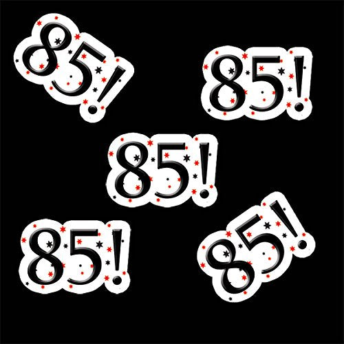 85! Birthday Deco FETTI (24 Piece/PKG)