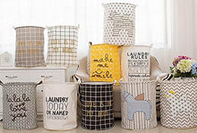 Load image into Gallery viewer, Black Temptation [Smile] Foldable Cloth Laundry Basket Laundry Hamper Toy Storage Basket
