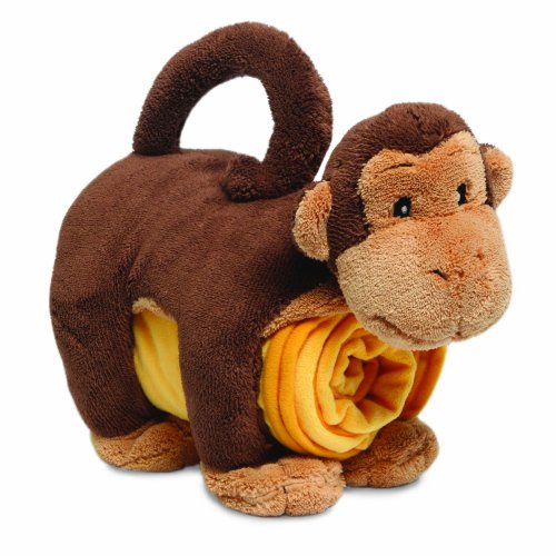 Ton Ton For Kids SnugglePaws Travel Bed Set, Monkey