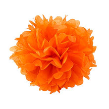 Load image into Gallery viewer, WYZworks Set of 8 (Assorted Tropical Color Pack) 8&quot; 10&quot; 12&quot; Tissue Pom Poms Flower, Halloween Party , Decorations for Weddings, Birthday, Bridal, Baby Showers Nursery, Dcor
