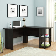 Load image into Gallery viewer, Ryan Rove Kristen Corner L-Shaped Computer Desk in Dark Russet Cherry
