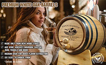 Load image into Gallery viewer, Thousand Oaks Barrel Co. | Personalized American White Oak 5 Gallon Barrel with Stand, Bung, and Spigot - For The Home Brewer, Distiller, Wine Maker and Cocktail Aging Bartender (B314)
