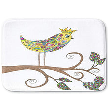 Load image into Gallery viewer, DiaNoche Designs Memory Foam Bath or Kitchen Mats by Valerie Lorimer - Bird Talk, Large 36 x 24 in
