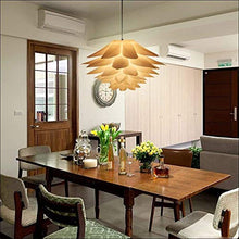 Load image into Gallery viewer, DIY Kit Lotus Chandelier IQ PP Pendant Lampshade Suspension Ceiling Pendant Chandelier Light Shade Lamp For Holiday,Living Room,Bedroom,Study,Dining room Decor Lighting
