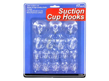 Load image into Gallery viewer, Bulk Buys GV034 Large Set Suction Cup Hooks Case of 144
