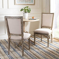 Safavieh Home Collection Buchanan French Brasserie Linen Side Chair