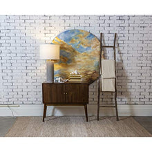 Load image into Gallery viewer, Dimond Home Lighting Cubix Round Concrete Table Lamp, Grey, 15&quot;L x 15&quot;W x 29.1&quot;H, (157-013)
