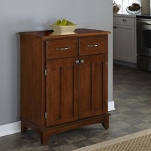 Load image into Gallery viewer, Buffet of Buffet Medium Cherry with Wood Top by Home Styles
