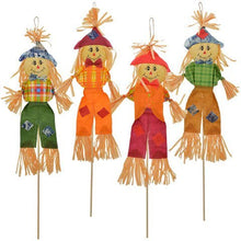 Load image into Gallery viewer, Celebrations Scarecrow Yard Stake 36 in. H x 1.5 in. W 1 pk

