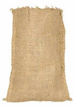 Load image into Gallery viewer, Set of 6 Natural Jute Burlap Bags with Rugged Edge for Crafting, Favors, and Embellishing
