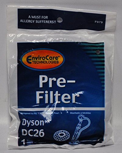 Envirocare Prefilter F979 Design to Fit Dyson DC26 Bagless Upright