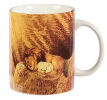 Load image into Gallery viewer, Lion Will Lie Down With The Lamb Gift Mug (12 oz)
