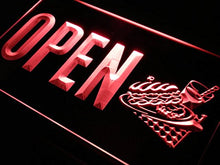 Load image into Gallery viewer, Open Sandwiches Cafe Drink LED Sign Night Light j777-b(c)
