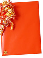 Orange Gloss Gift Wrap 24