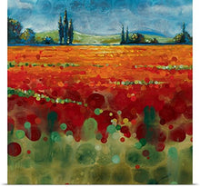 Load image into Gallery viewer, GREATBIGCANVAS Entitled Spring Meadows II Poster Print, 48&quot; x 48&quot;, Multicolor
