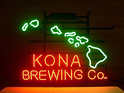 New Kona Brewing real neon glass tube neon sign 18''x14'' k50