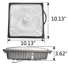 Load image into Gallery viewer, 1000LED 4-Pack 45W LED Canopy Light 5,300 Lumens 10&quot; x 10&quot; 200W HID/HPS Replacement Daylight White 5000K AC110 - 277V ,Ceiling Lighting Fixtures
