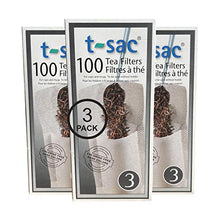 Load image into Gallery viewer, Modern Tea Filter Bags, Disposable Tea Infuser, Size 3, Set of 300 Filters - 3 Boxes - Heat Sealable, Natural, Easy to Use Anywhere, No Cleanup  Perfect for Teas, Coffee &amp; Herbs - from Magic Teafit
