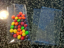 Load image into Gallery viewer, UNIQUEPACKING 100 Pcs 3 13/16 x 5 3/16 Clear A1+ 4Bar Card Resealable Cello/Cellophane Bags
