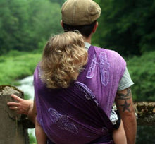 Load image into Gallery viewer, Wrapsody Stretch-Hybrid Baby Carrier, Dragons Azoun, One Size
