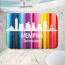 Load image into Gallery viewer, DiaNoche Designs Memory Foam Bath or Kitchen Mats by Angelina Vick - City II Memphis Tennessee, Large 36 x 24 in
