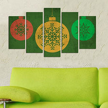 Load image into Gallery viewer, Group Asir LLC 5PMDFNeinEL - 9 Christmas Decorative MDF Wall Picture, Multi-Color
