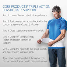 Load image into Gallery viewer, Core Products Triple Action Elastic Back Support - Large
