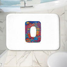 Load image into Gallery viewer, DiaNoche Designs Memory Foam Bath or Kitchen Mats by Dora Ficher - Letter O, Large 36 x 24 in
