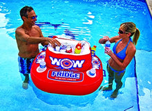 Load image into Gallery viewer, WOW World of Watersports Float Fridge 30 Can Capacity Inflatable Cooler, 11-2000
