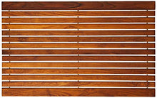 Load image into Gallery viewer, Bare Decor COSI Shower Mat in Solid Teak Wood Oiled Finish, 31.5&quot; x 20&quot;, Brown
