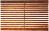 Bare Decor COSI Shower Mat in Solid Teak Wood Oiled Finish, 31.5