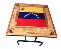 Venezuela Domino Table the full Flag