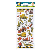 Load image into Gallery viewer, Craft Planet Fun Stickers Construction Site Vehicles
