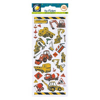 Craft Planet Fun Stickers Construction Site Vehicles