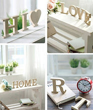 Load image into Gallery viewer, Aimeart Decorative Wood Alphabet Letter Prop for Wedding Birthday Prom Party Shower Decoration Photo Booth Prop, Letter and
