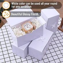 Load image into Gallery viewer, MPFY- Gift Box, 10 Pack, 9x4.5x4.5Inch, White, Gift Boxes with Lids, Bridesmaid Proposal Box, Gift Boxes for Presents, Small Gift Boxes, Bridesmaid Box, White Gift Boxes, White Box, Gift Box with Lid
