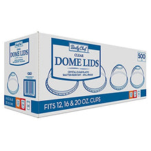 Load image into Gallery viewer, Dome Cup Plastic Lids (500 ct.)

