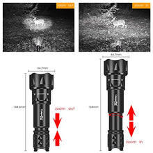 Load image into Gallery viewer, UniqueFire Vcsel 940nm IR LED Flashlight Illuminator Set, Fresnel Lens Night Vision Infrared Light Kit Zoomable LED IR Torch, 3 Modes Memory Function Small Predator Light Max Illuminate 1000Meters
