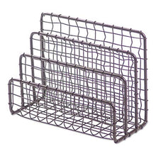 Load image into Gallery viewer, Universal 20062 Vintage Wire Mesh File/Letter Sorter, 6 5/8 x 2 7/8 x 5 1/8, Vintage Bronze
