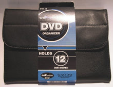 Load image into Gallery viewer, CD Projects DVD-12 12 DVD Disc Organizer - Black
