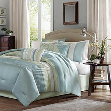 Load image into Gallery viewer, Madison Park MP10-846 Carter 7 Piece Comforter Set, Queen, Green
