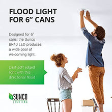 Load image into Gallery viewer, Sunco Lighting 10 Pack BR40 LED Bulb, 17W=100W, Dimmable, 3000K Warm White, 1400 LM, E26 Base, Indoor Flood Light for Cans - UL &amp; Energy Star
