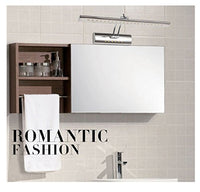 Warm White 5W Stainless Steel LED Mirror Light Waterproof Home Bathroom Wall Lamp by 24/7 store