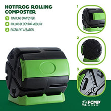 Load image into Gallery viewer, FCMP Outdoor HOTFROG Rolling Composter
