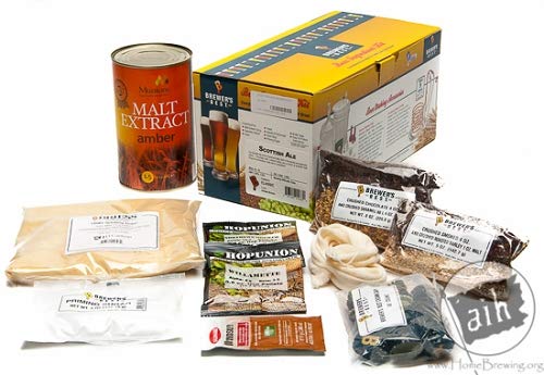 Brewer's Best Home Brew Beer Ingredient Kit (5 Gallon), (Scottish Ale)